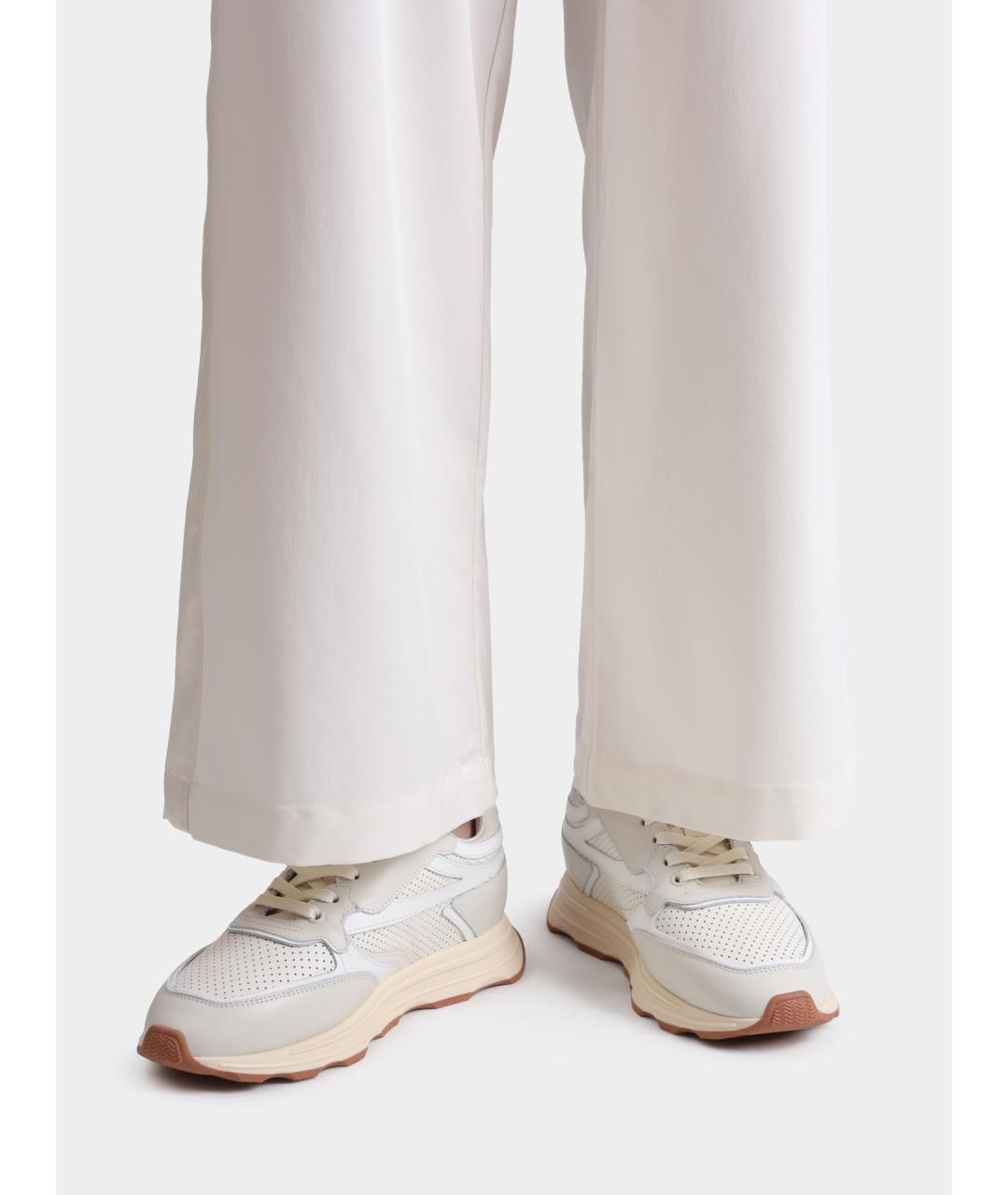 PINKO Белые кожаные кроссовки, фото 6