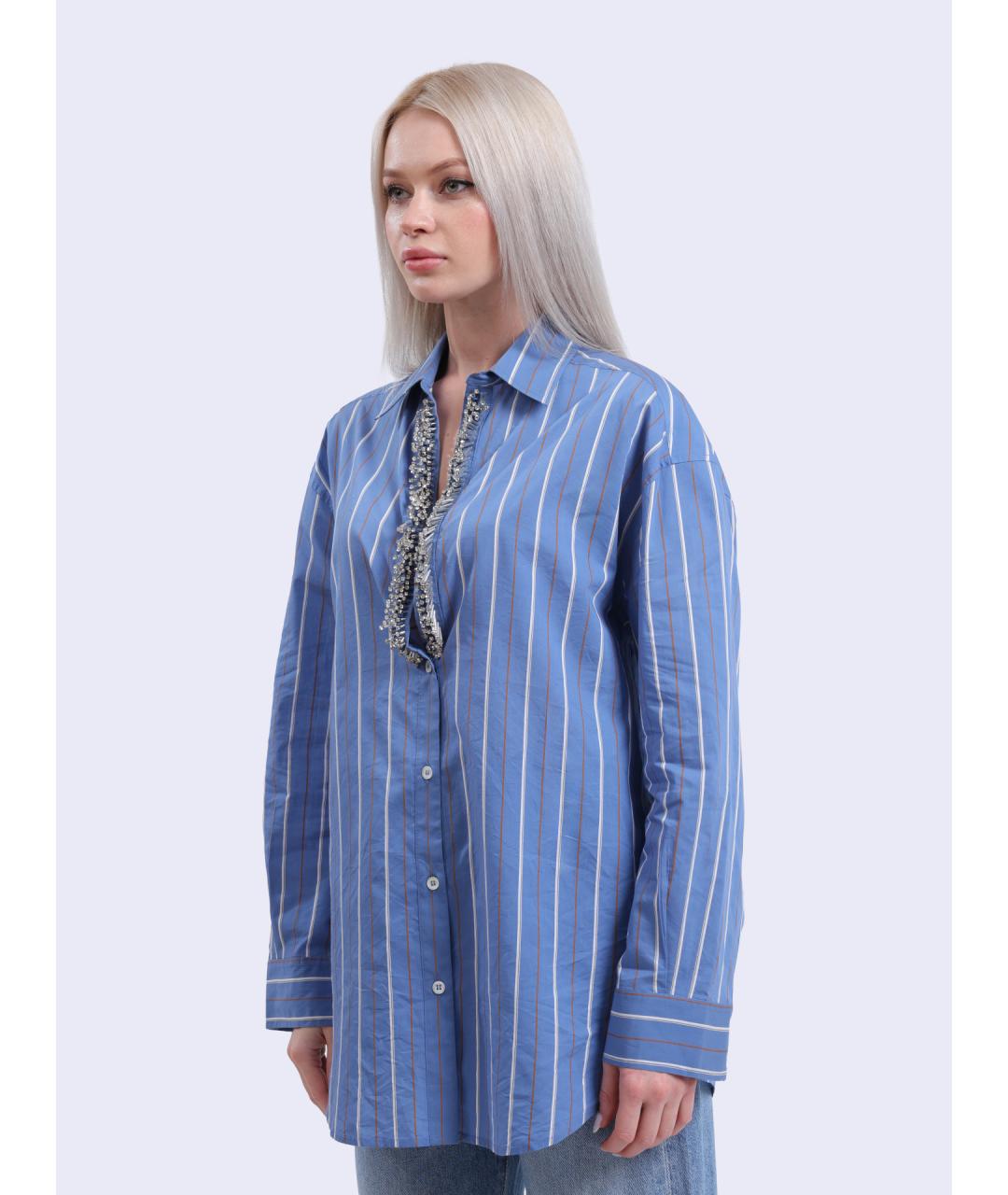 PINKO Синяя рубашка, фото 3