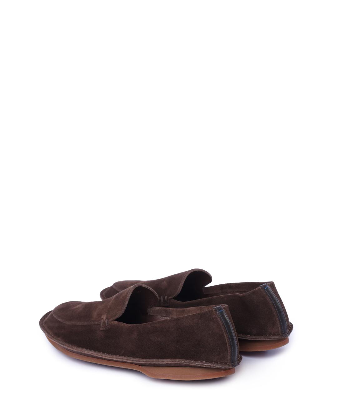 PREMIATA Коричневые замшевые лоферы, фото 4