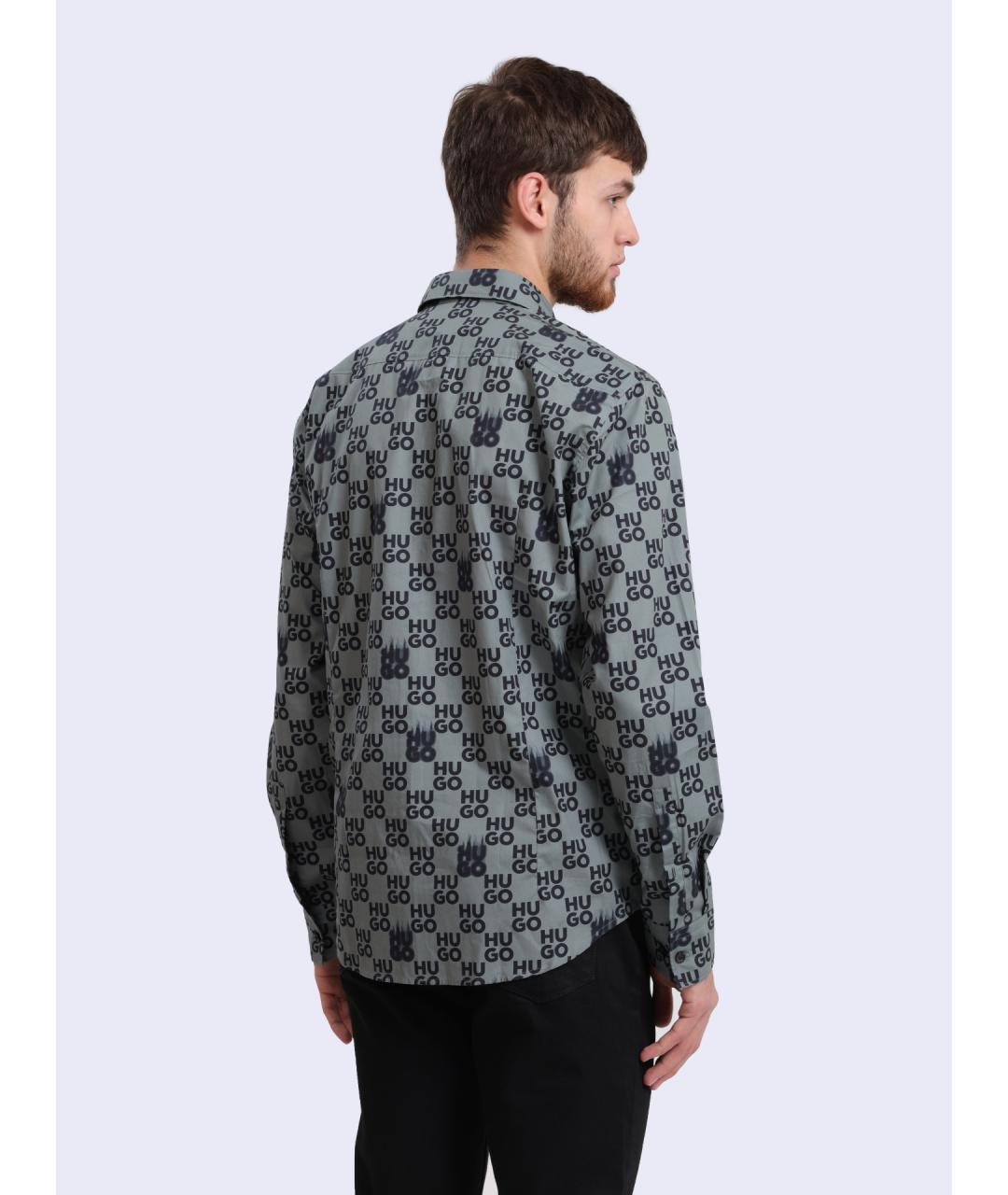 HUGO Мульти кэжуал рубашка, фото 3