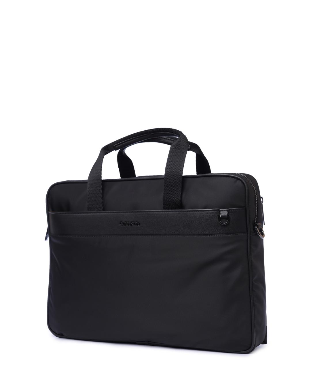 CALVIN KLEIN Черный портфель, фото 2