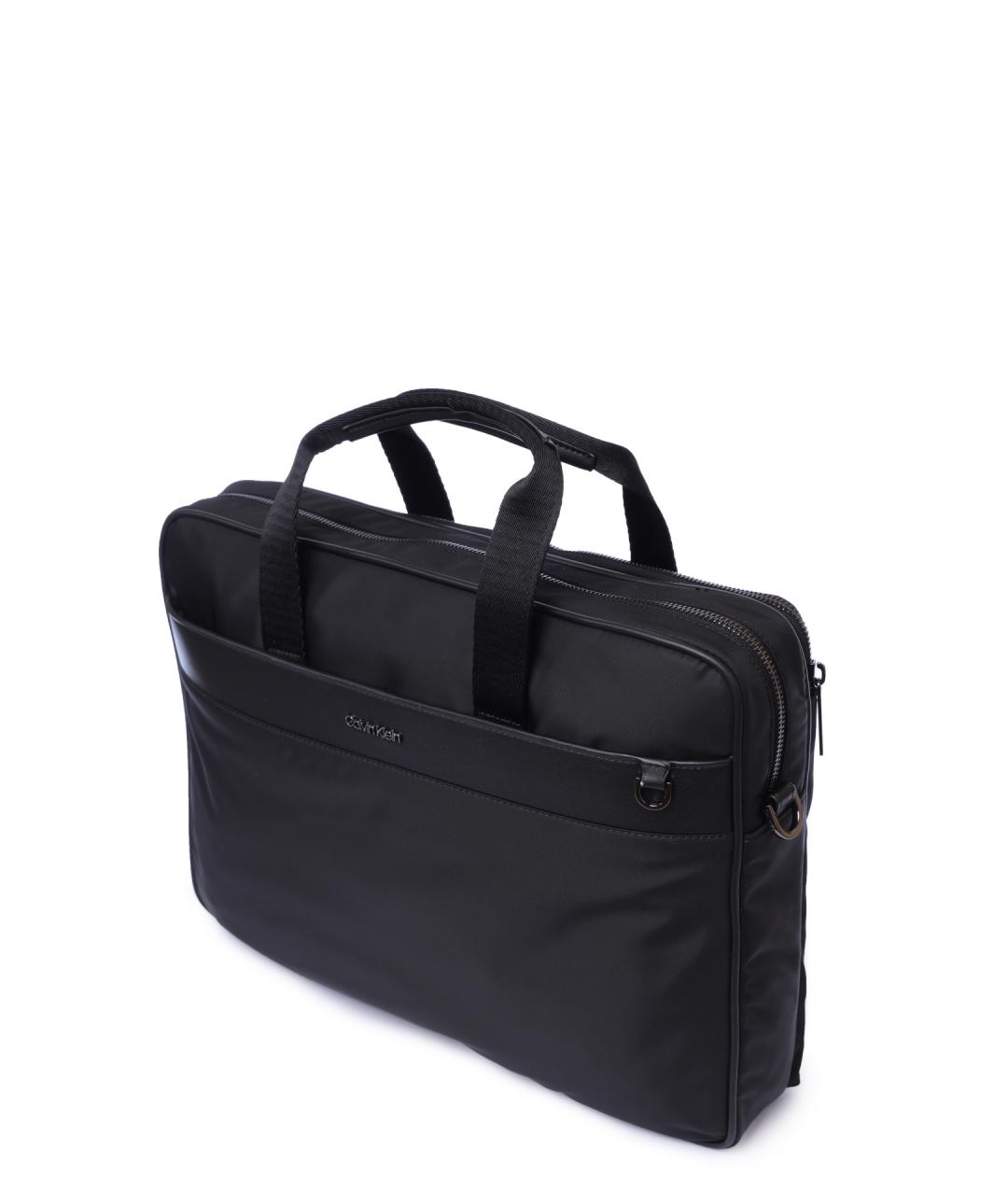 CALVIN KLEIN Черный портфель, фото 4