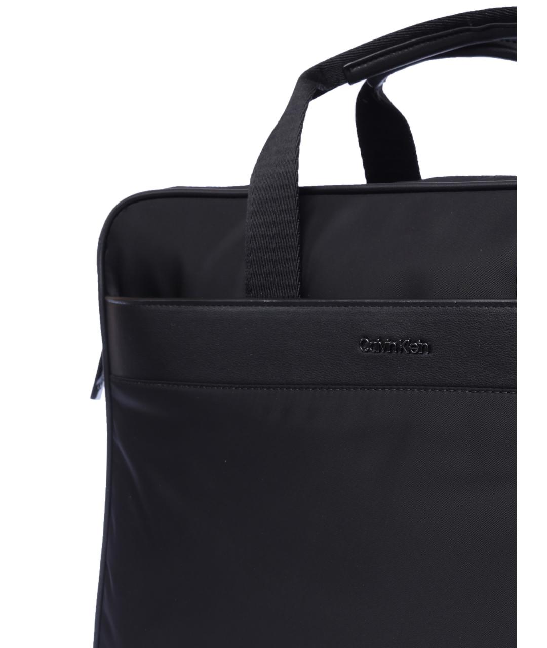 CALVIN KLEIN Черный портфель, фото 3
