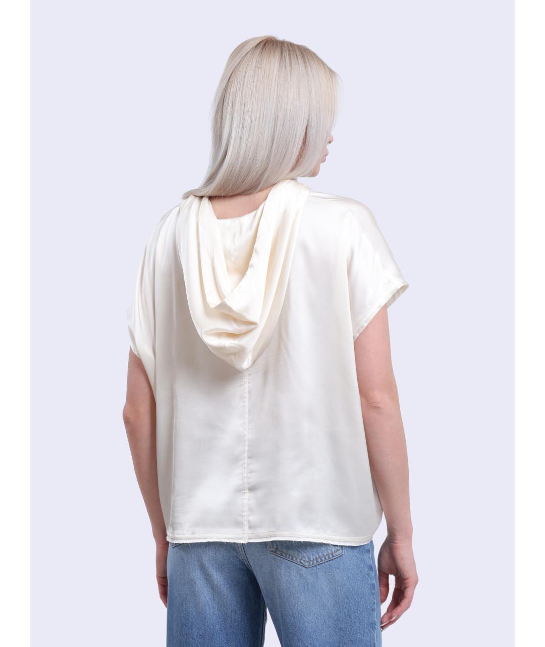 PINKO Белая футболка, фото 4