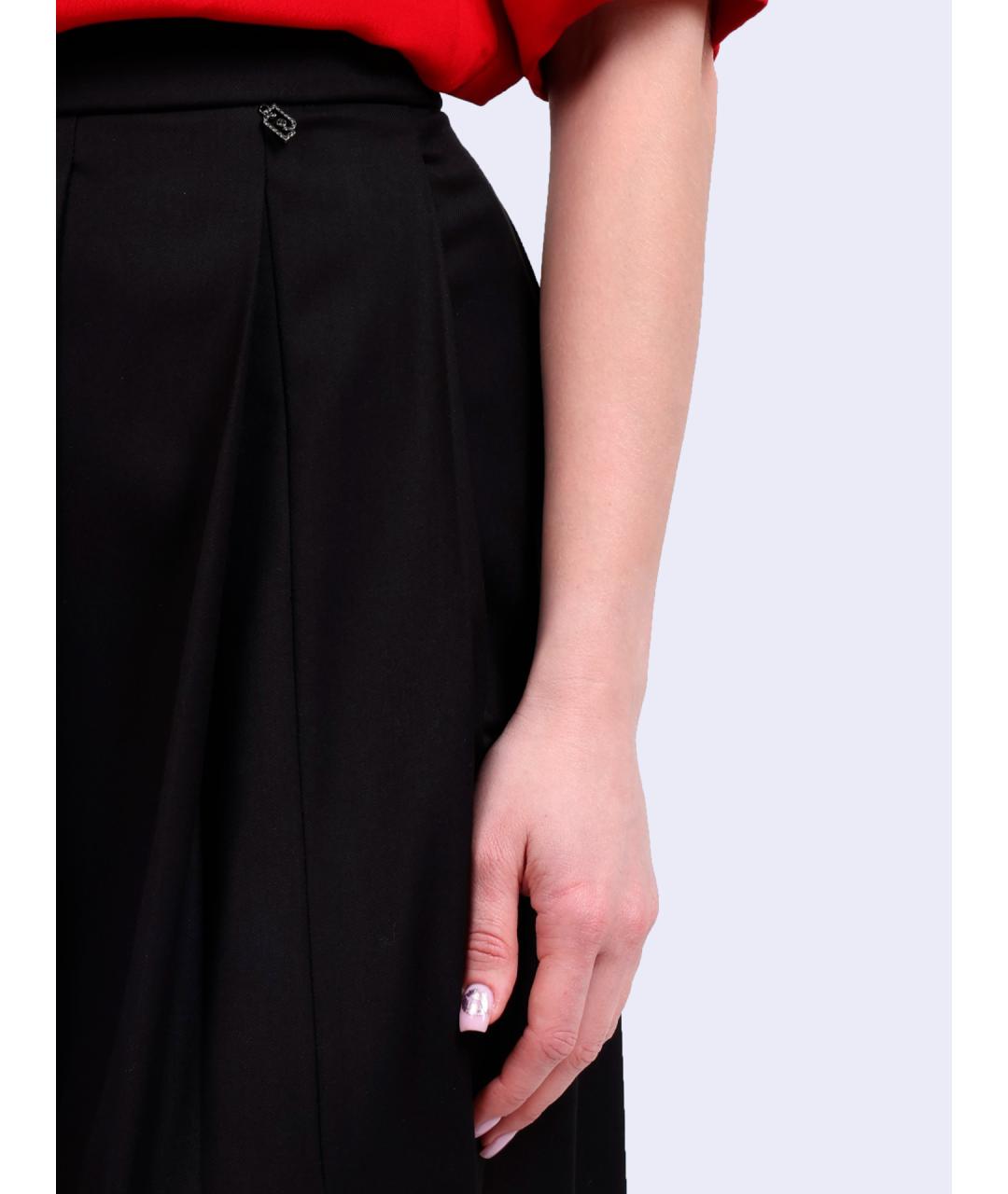 LIU JO Черная юбка миди, фото 4