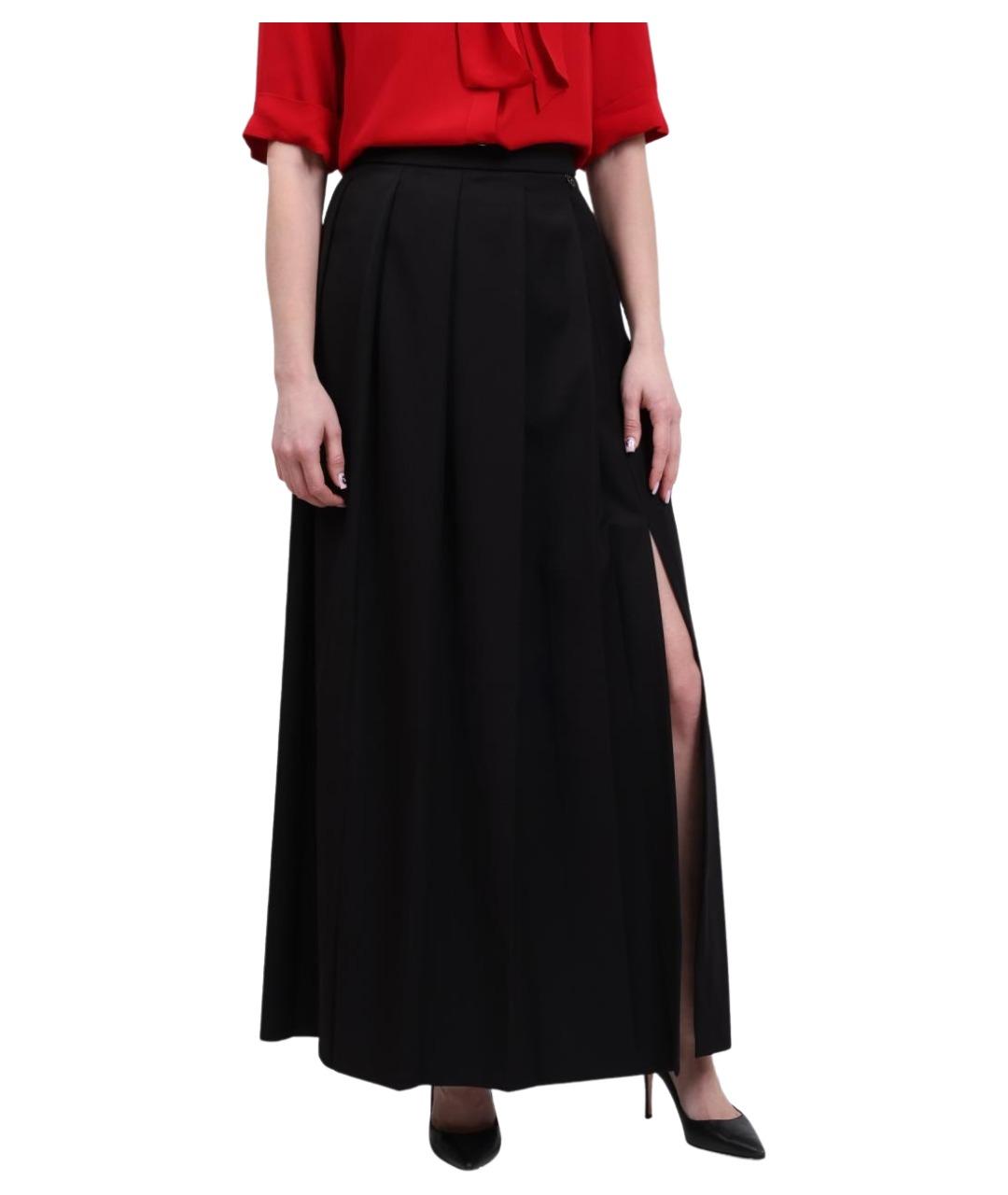 LIU JO Черная юбка миди, фото 1