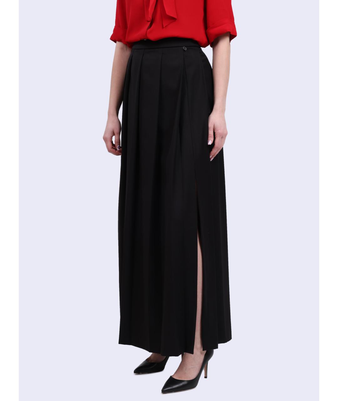 LIU JO Черная юбка миди, фото 3