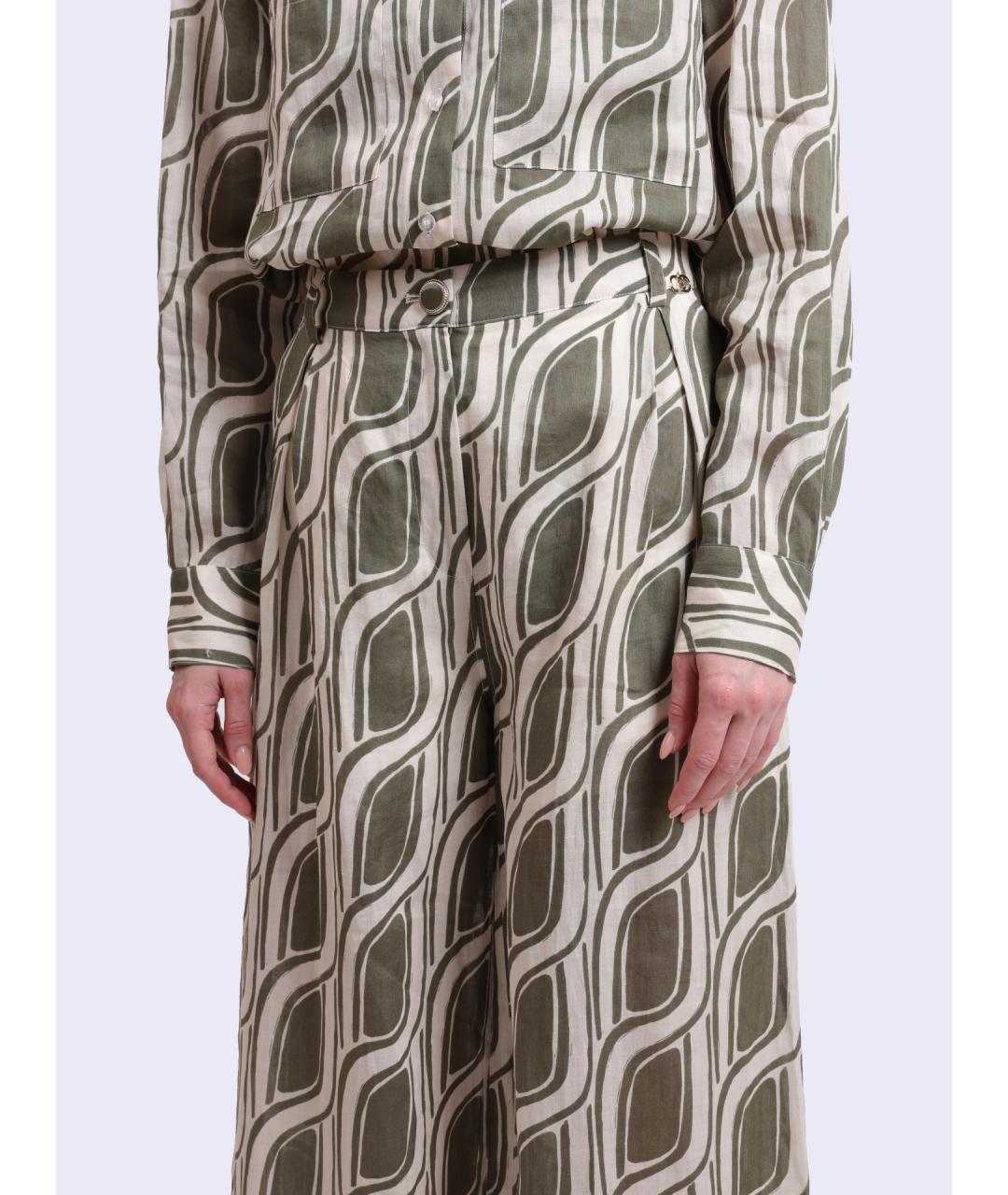 LIU JO Бежевые кюлоты, фото 4