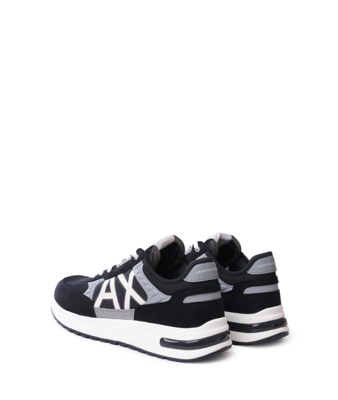 ARMANI EXCHANGE Черные высокие кроссовки / кеды, фото 5