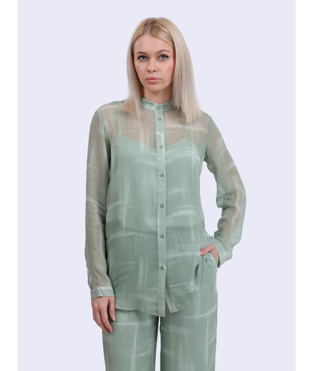 ARMANI EXCHANGE Зеленая рубашка, фото 2