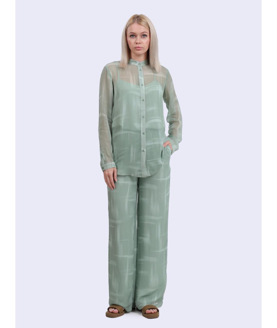 ARMANI EXCHANGE Зеленая рубашка, фото 6