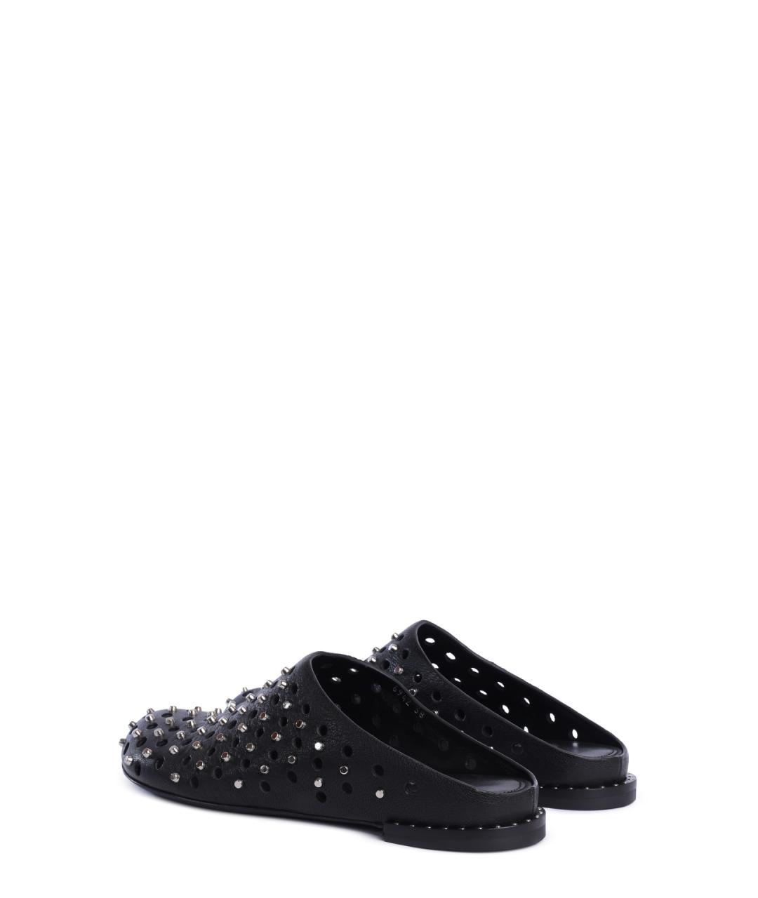 PREMIATA Черные кожаные мюли, фото 5