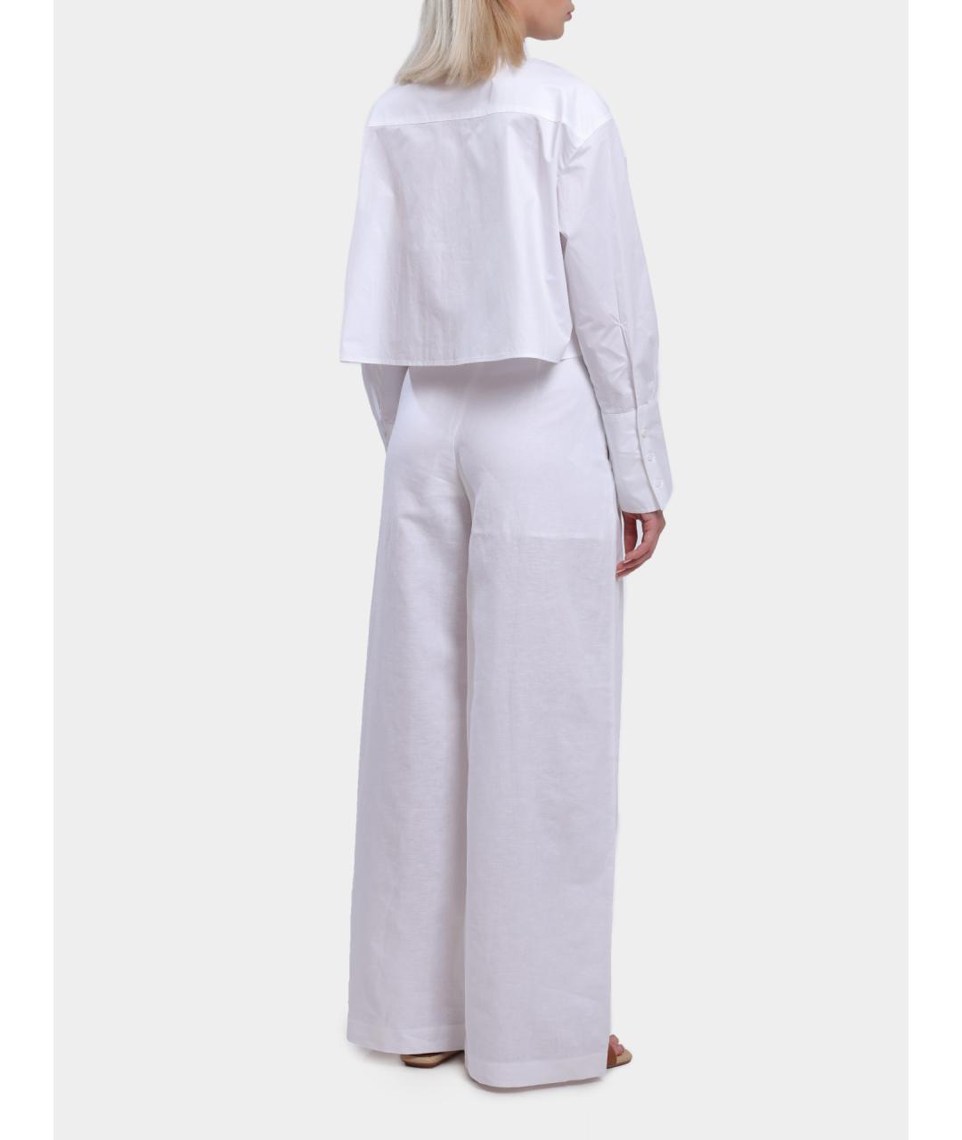 ARMANI EXCHANGE Белая хлопковая рубашка, фото 5