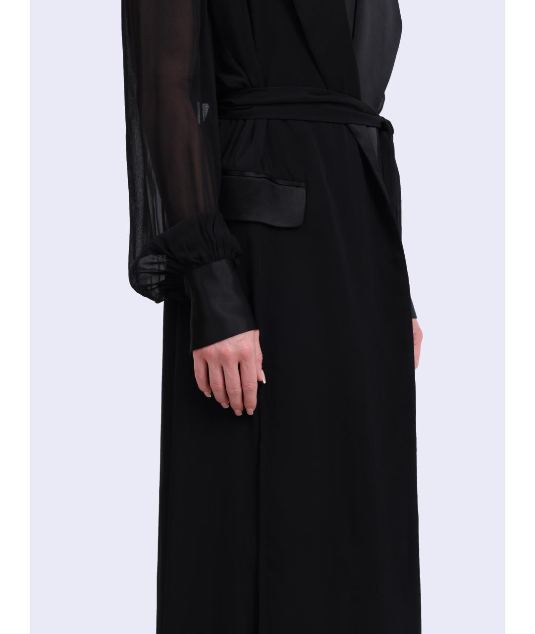 PINKO Черное повседневное платье, фото 4