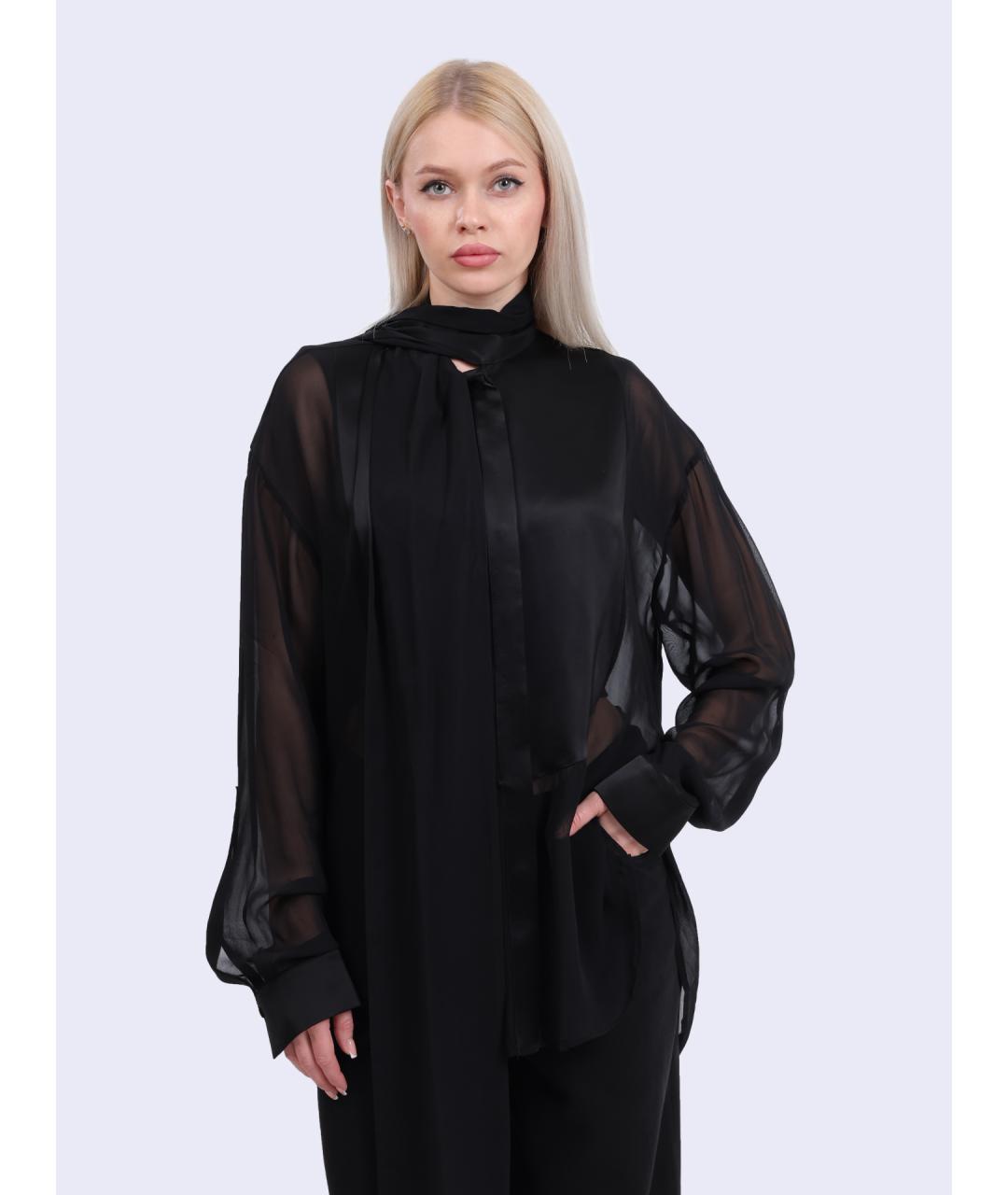 PINKO Черная рубашка, фото 6