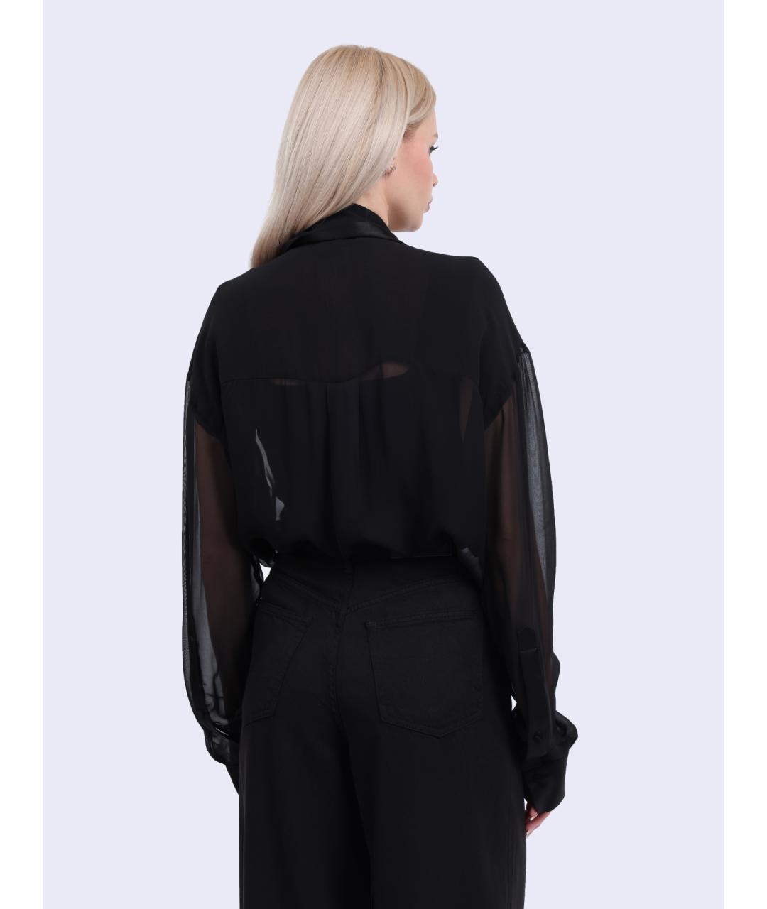 PINKO Черная рубашка, фото 4