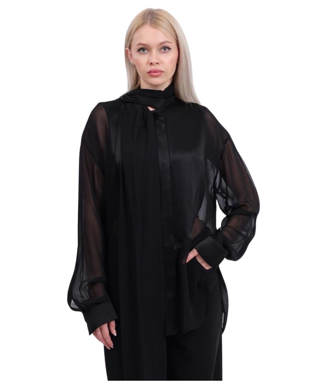 PINKO Черная рубашка, фото 1