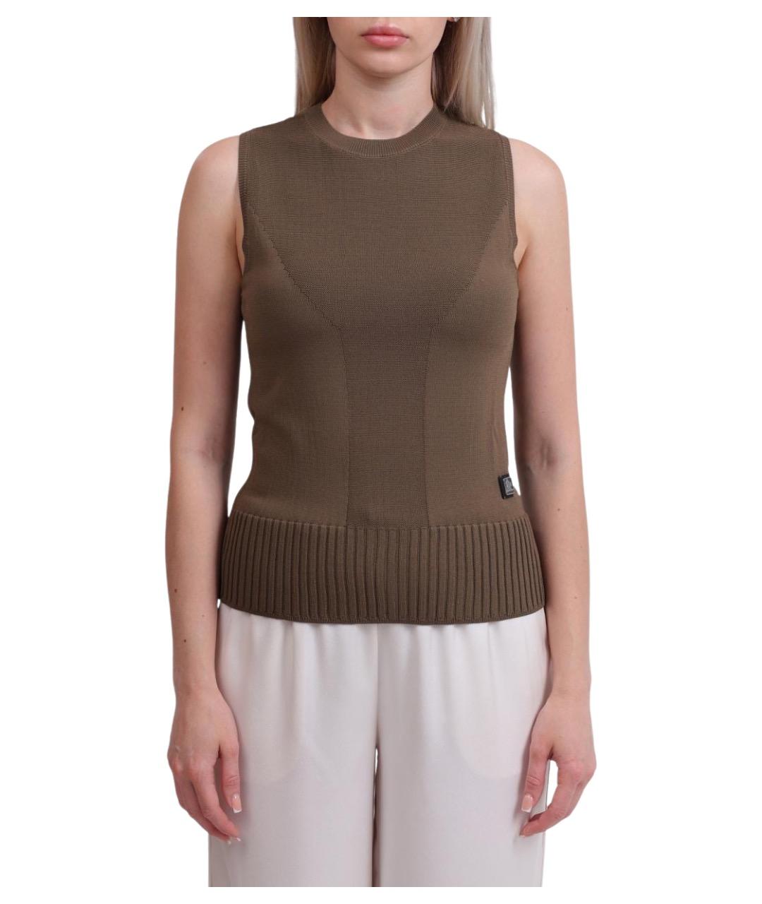 ARMANI EXCHANGE Коричневая майка, фото 1