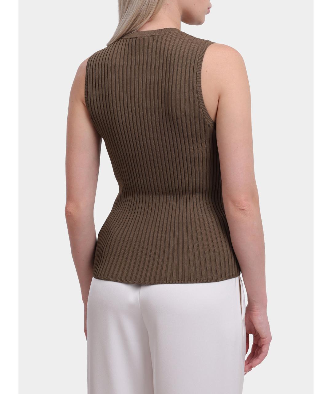 ARMANI EXCHANGE Коричневая майка, фото 5