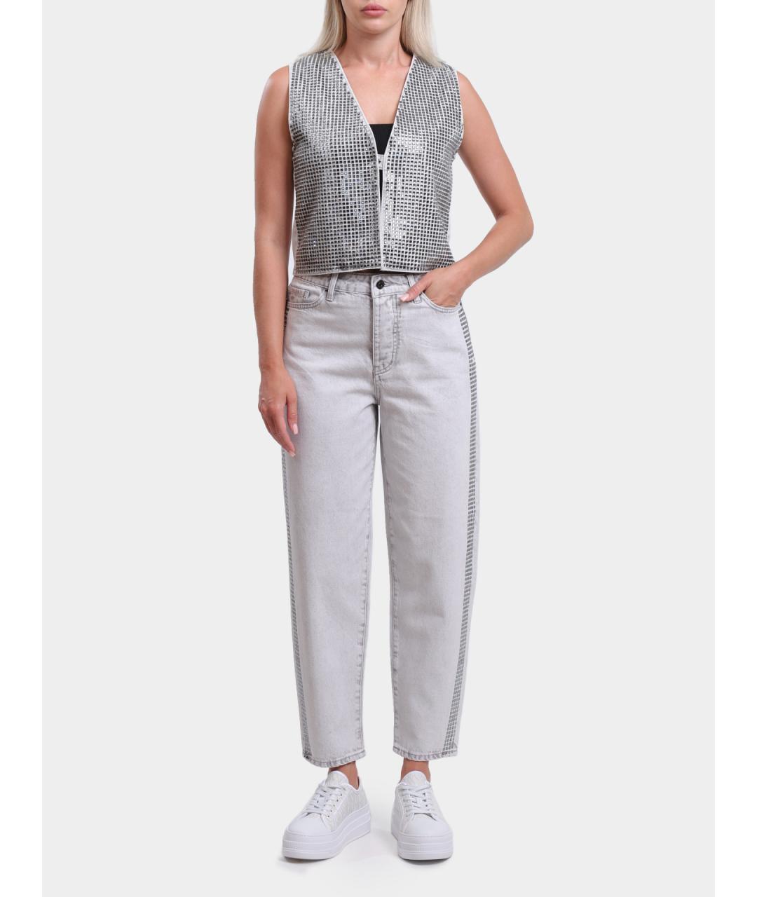 ARMANI EXCHANGE Серебряная жилетка, фото 2