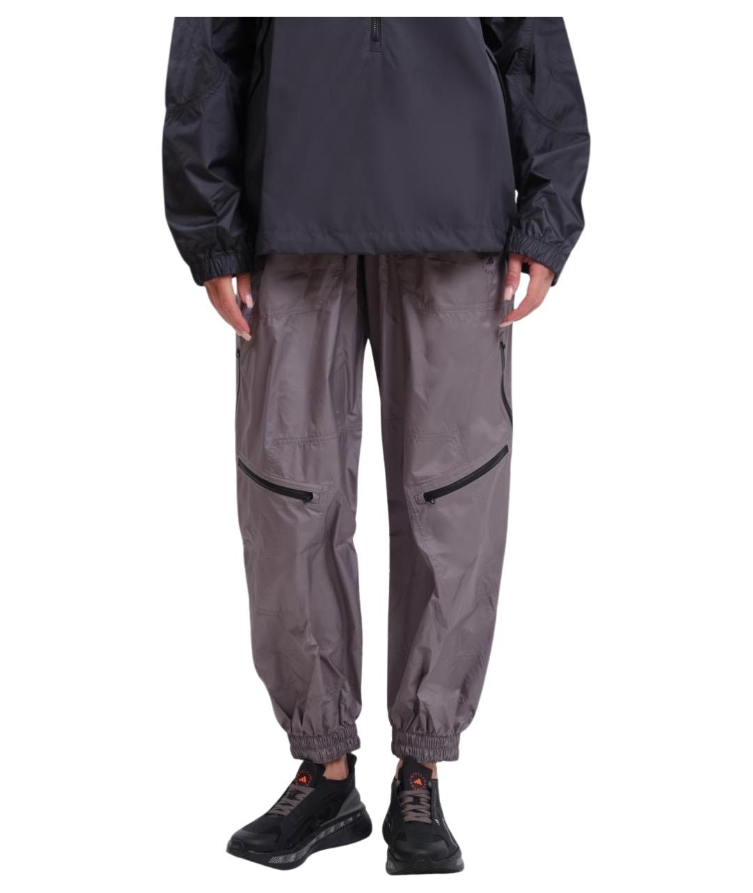 ADIDAS BY STELLA MCCARTNEY Серые прямые брюки, фото 1