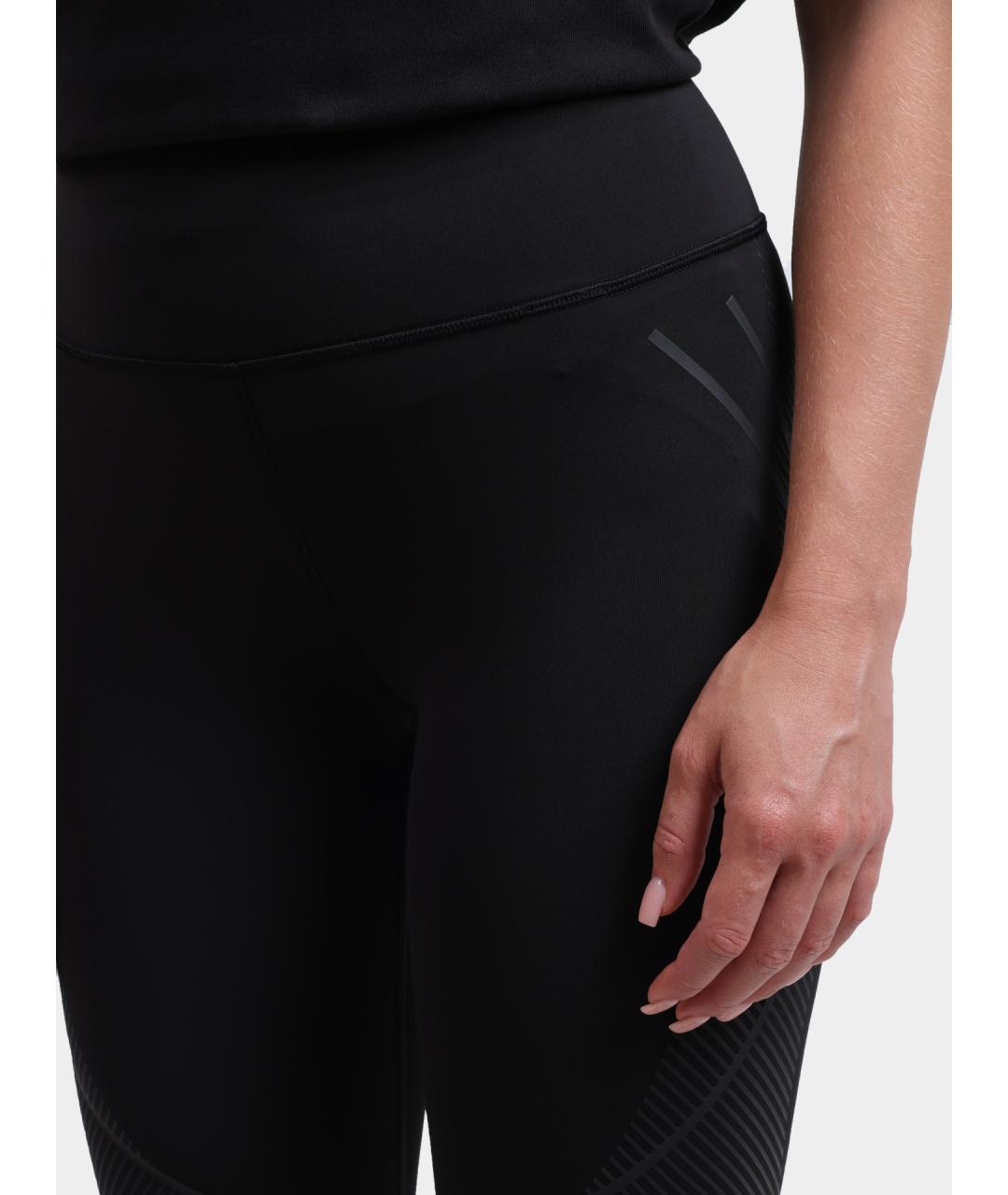 ADIDAS BY STELLA MCCARTNEY Черные леггинсы и велосипедки, фото 4