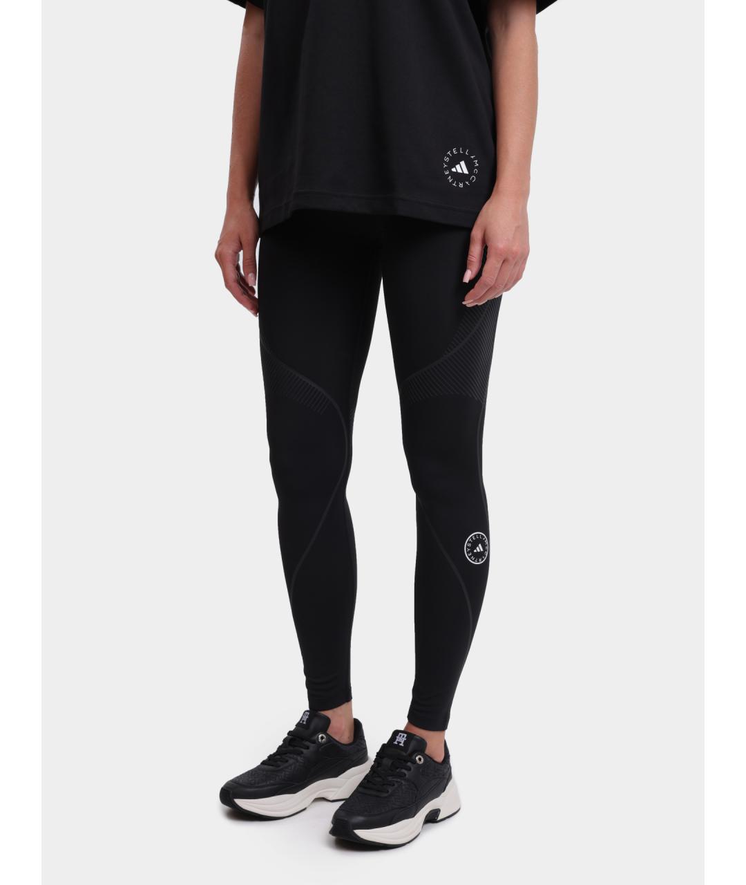 ADIDAS BY STELLA MCCARTNEY Черные леггинсы и велосипедки, фото 3