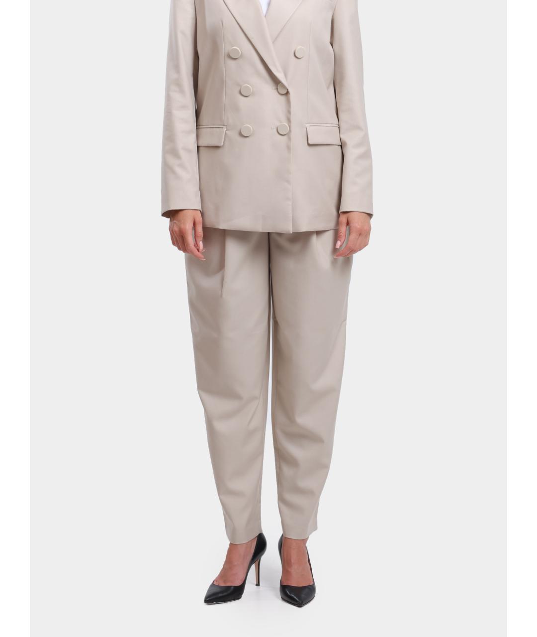 ARMANI EXCHANGE Бежевые прямые брюки, фото 6