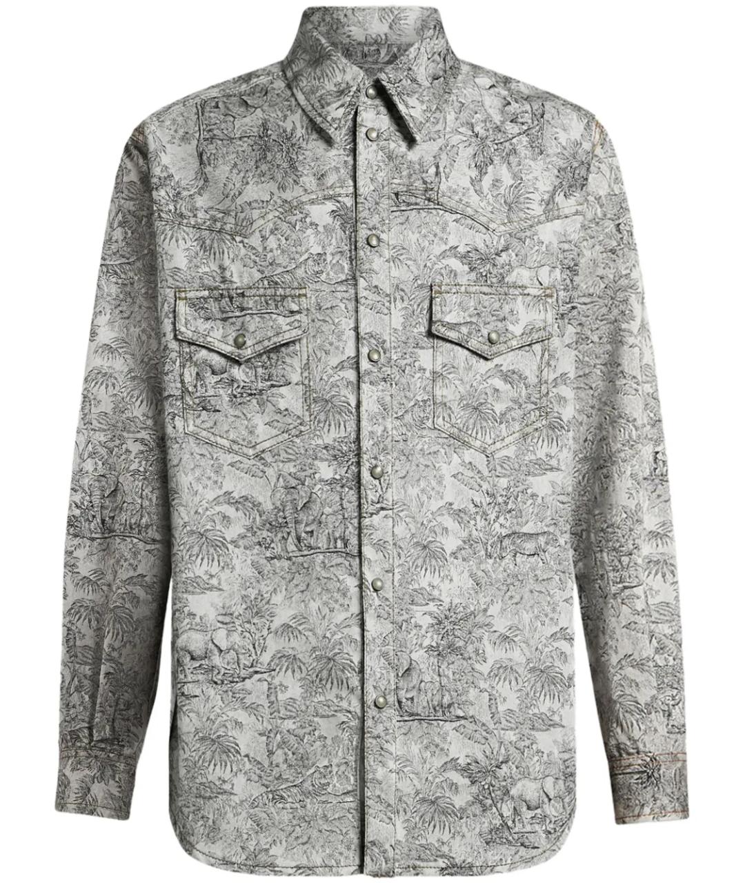 ETRO Мульти хлопковая кэжуал рубашка, фото 1