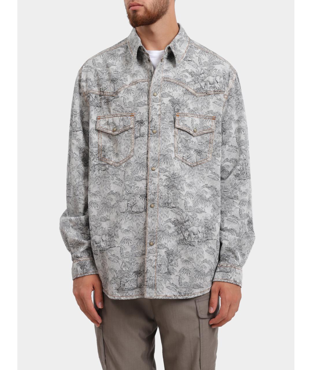 ETRO Мульти хлопковая кэжуал рубашка, фото 2