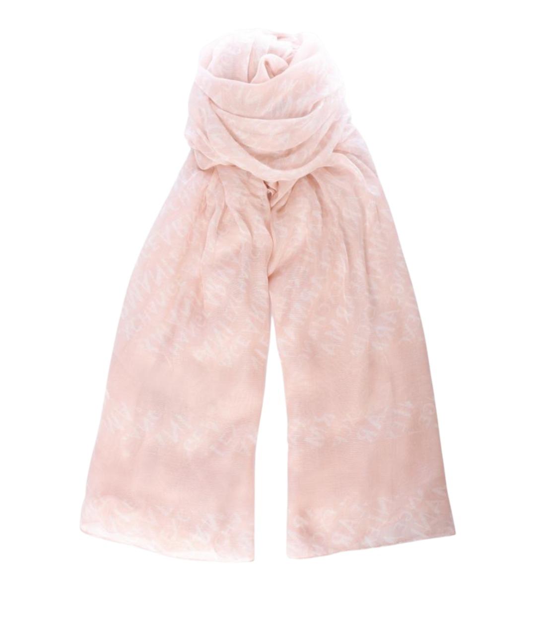 ARMANI EXCHANGE Розовый шарф, фото 1