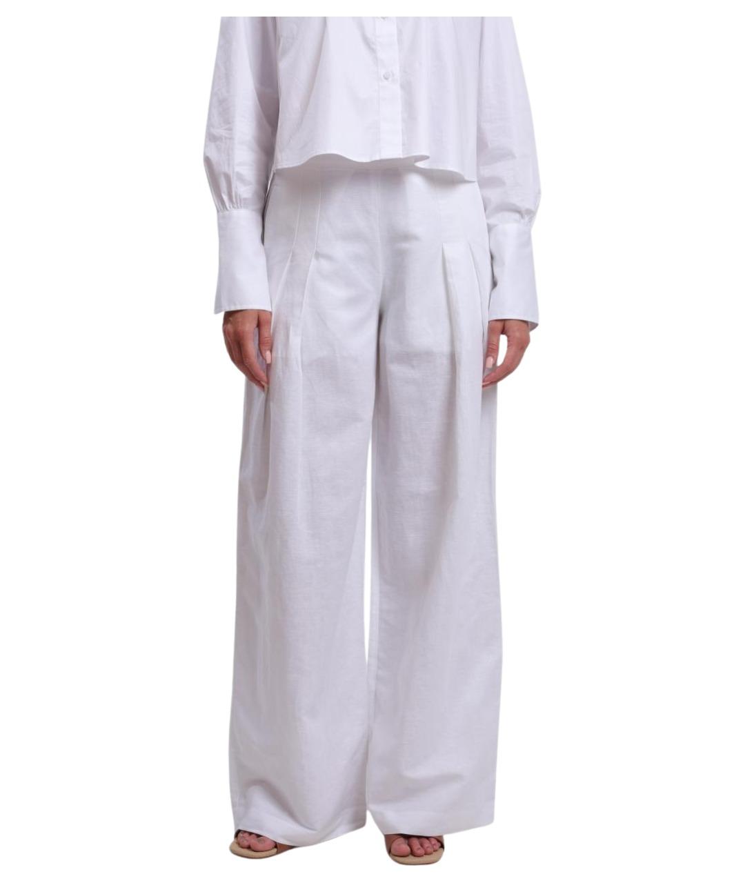 ARMANI EXCHANGE Белые прямые брюки, фото 1