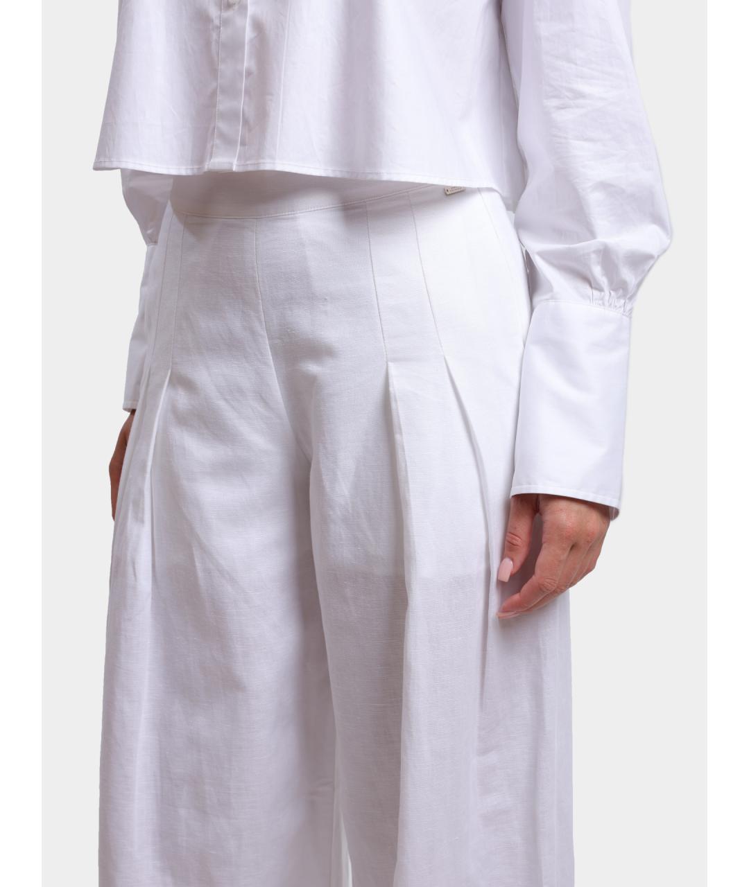 ARMANI EXCHANGE Белые прямые брюки, фото 4