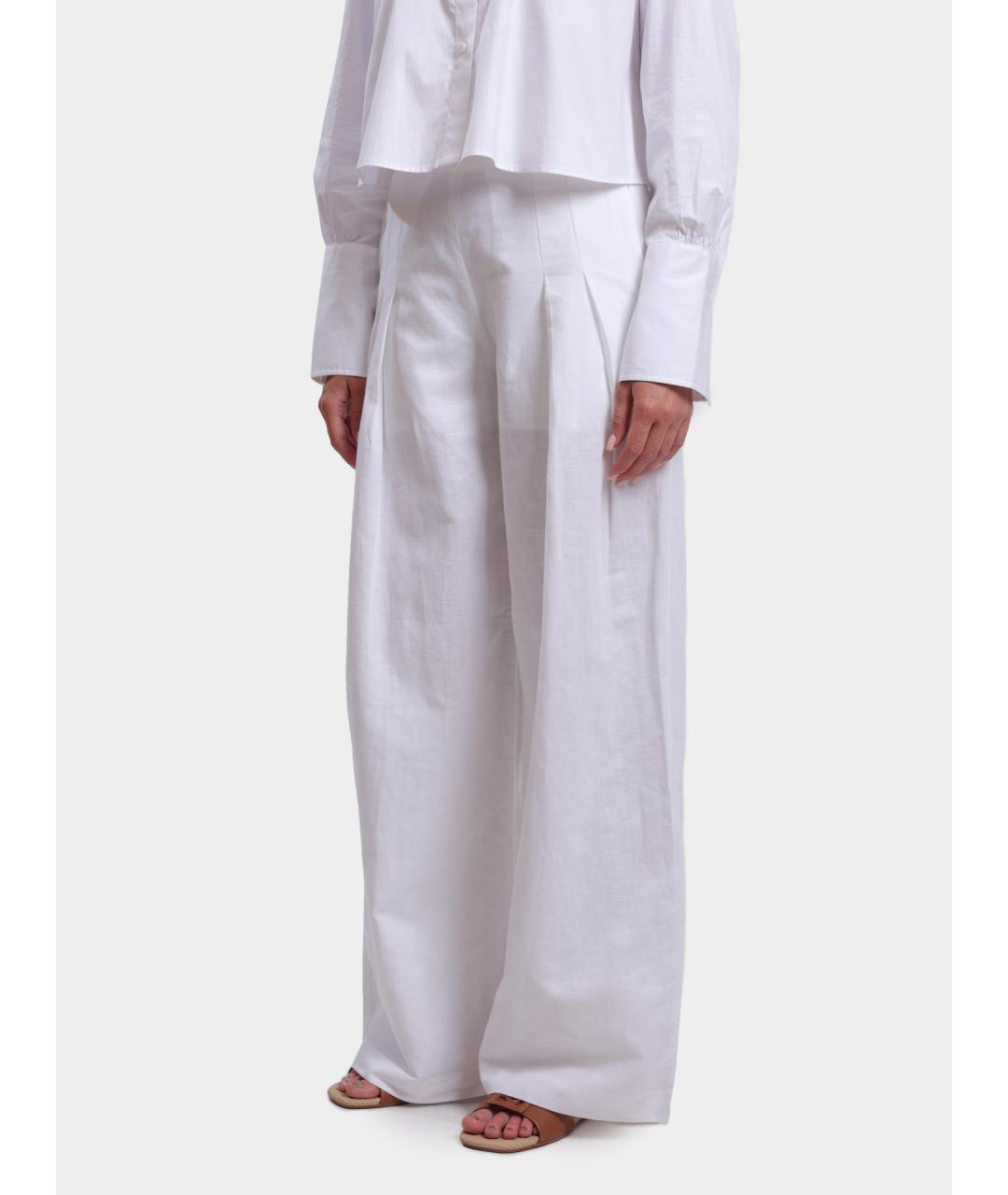 ARMANI EXCHANGE Белые прямые брюки, фото 3