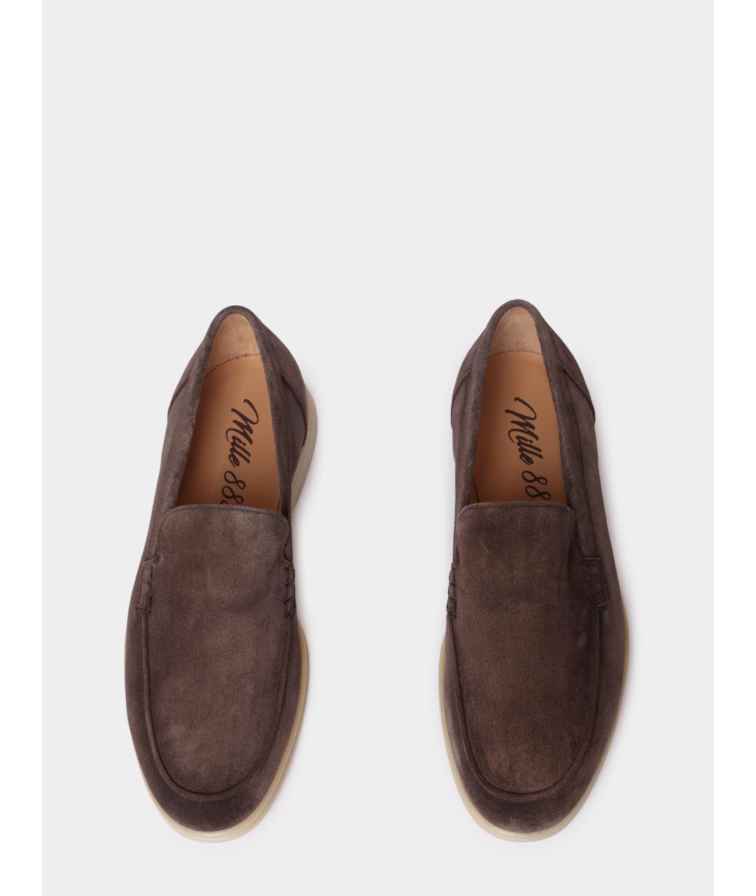 PREMIATA Коричневые замшевые лоферы, фото 3