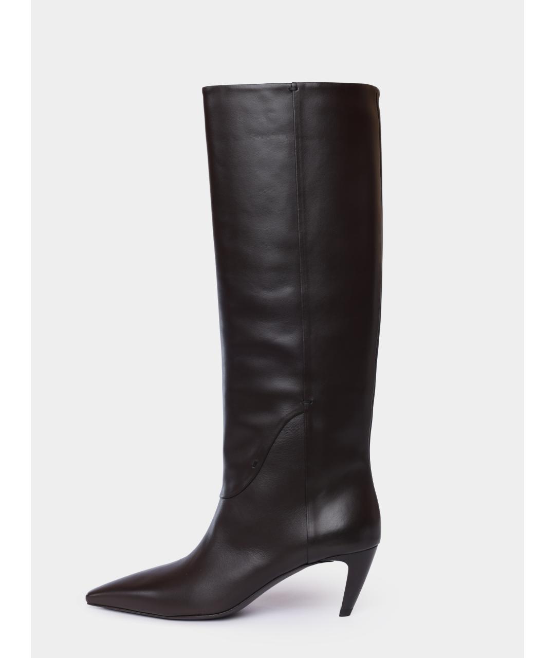 PREMIATA Коричневые кожаные сапоги, фото 6