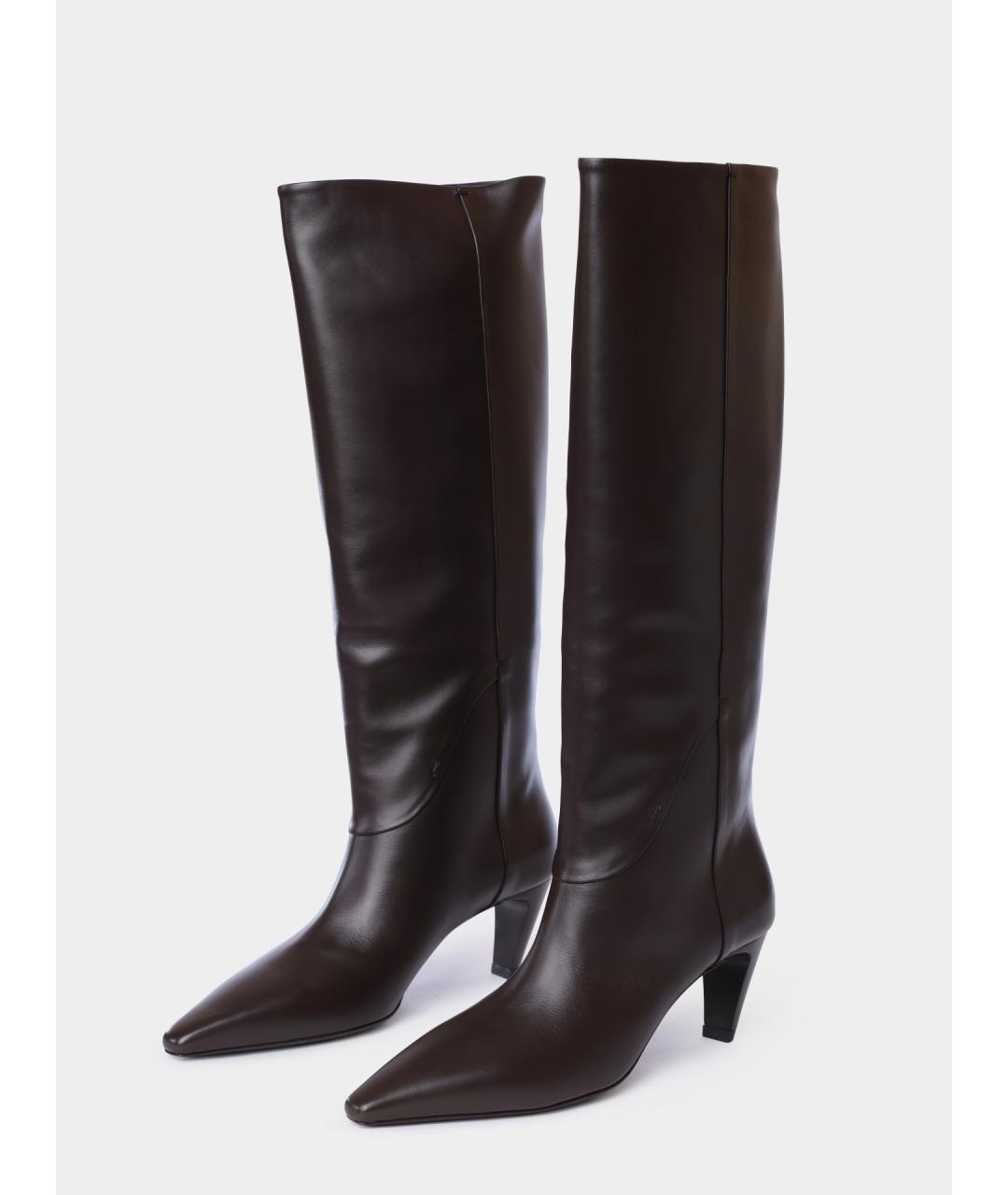 PREMIATA Коричневые кожаные сапоги, фото 2