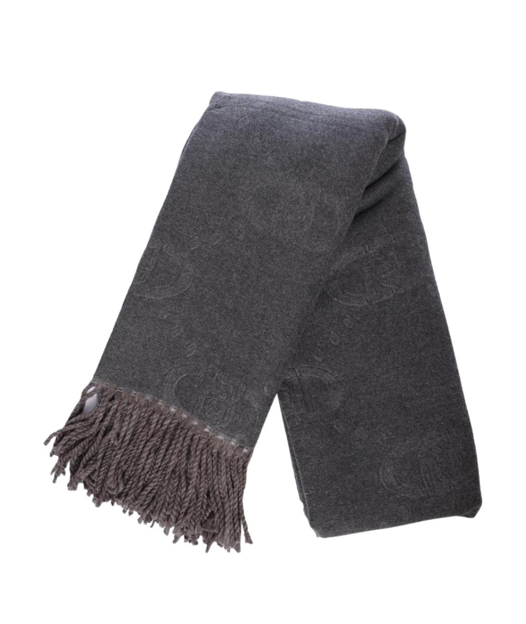 LIU JO Серый шарф, фото 1