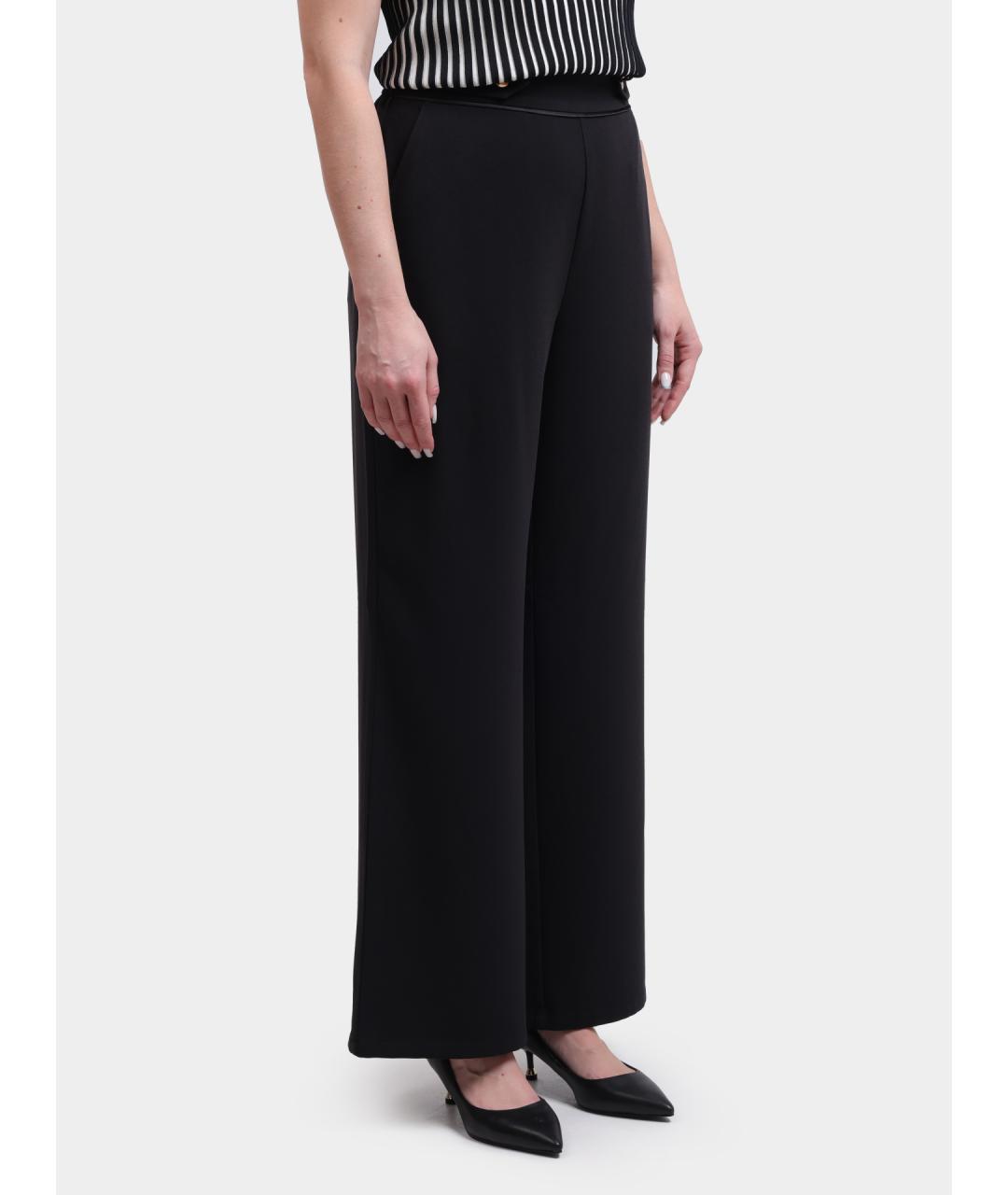 LIU JO Черные прямые брюки, фото 3
