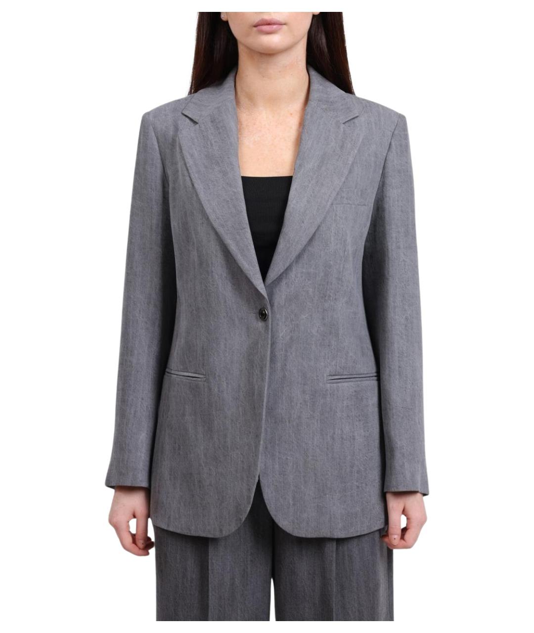 LIU JO Серый жакет/пиджак, фото 1