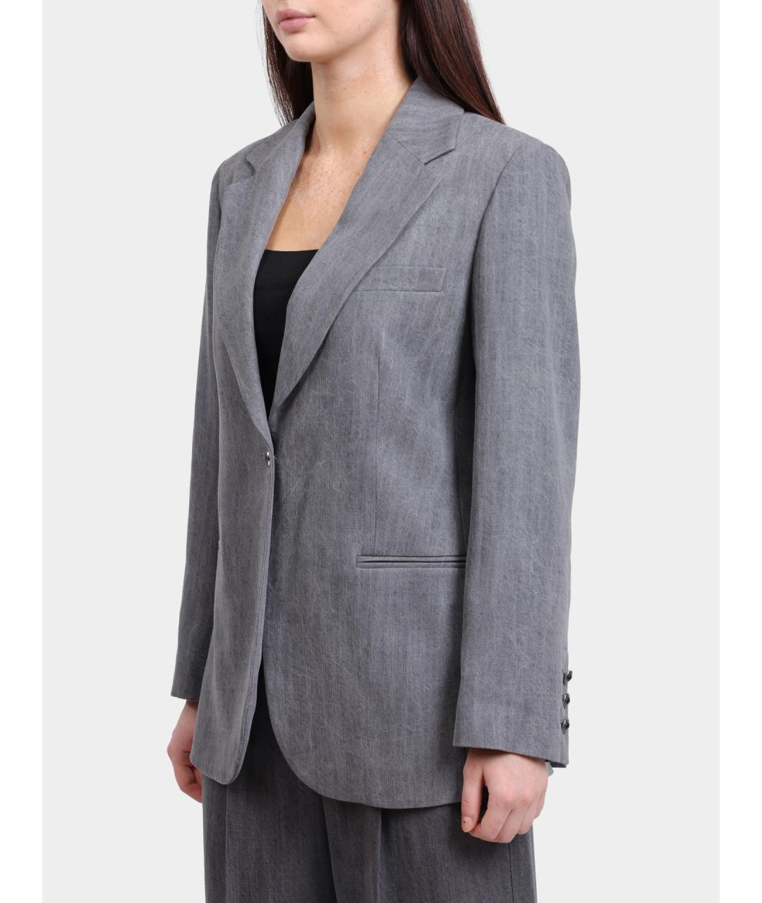 LIU JO Серый жакет/пиджак, фото 3