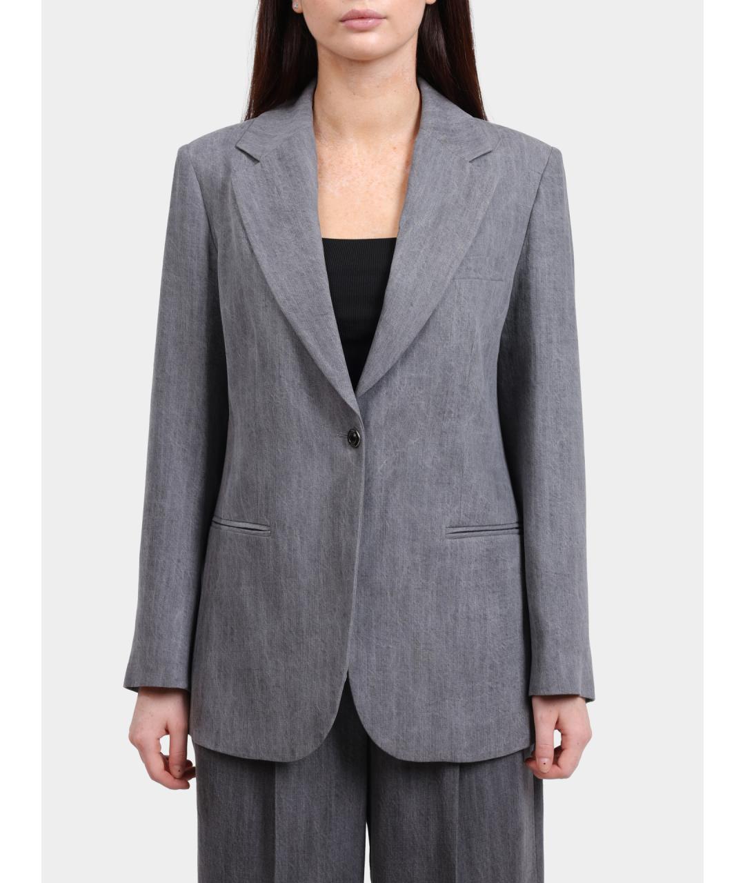 LIU JO Серый жакет/пиджак, фото 6