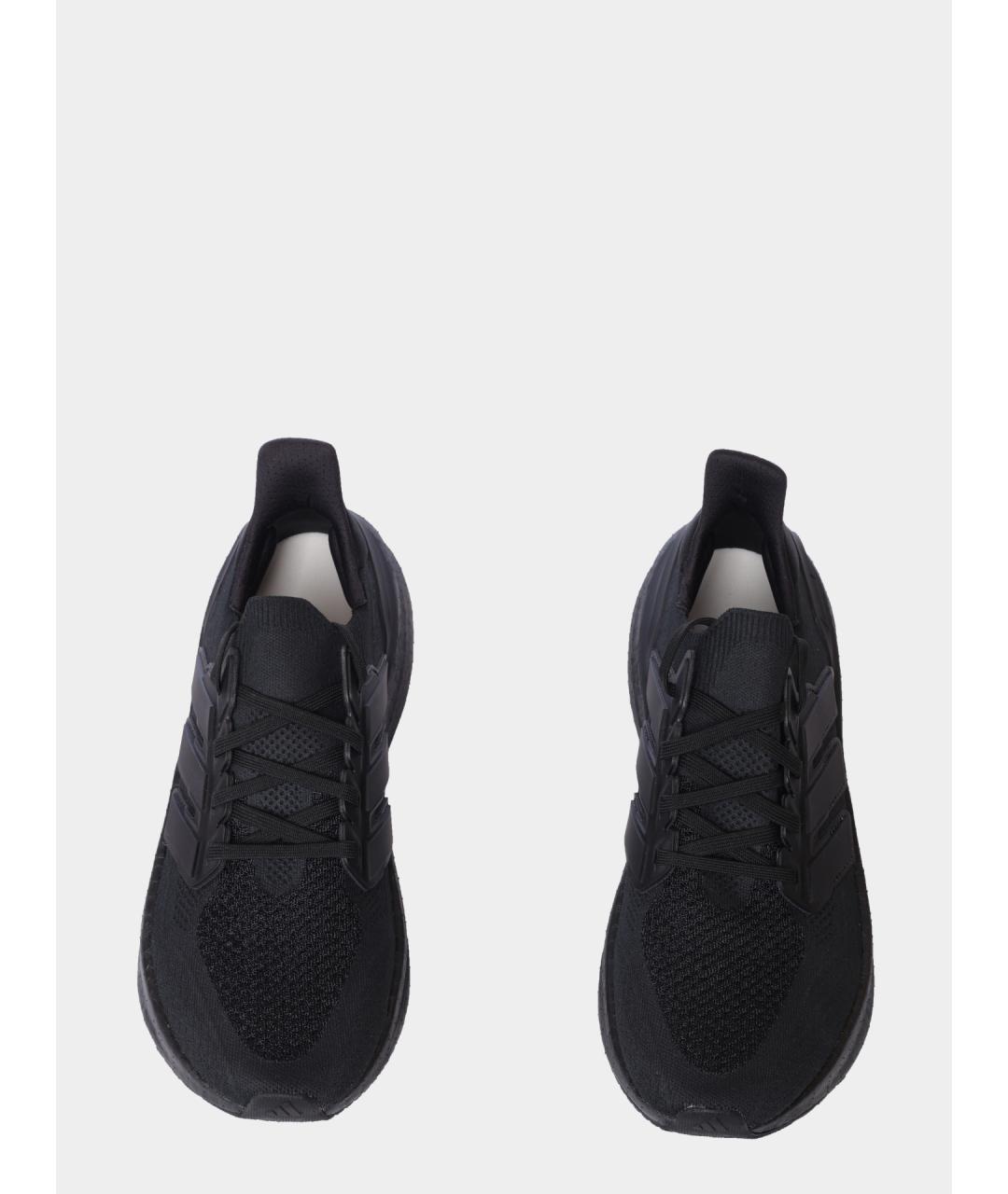 Y-3 Черные текстильные низкие кроссовки / кеды, фото 3