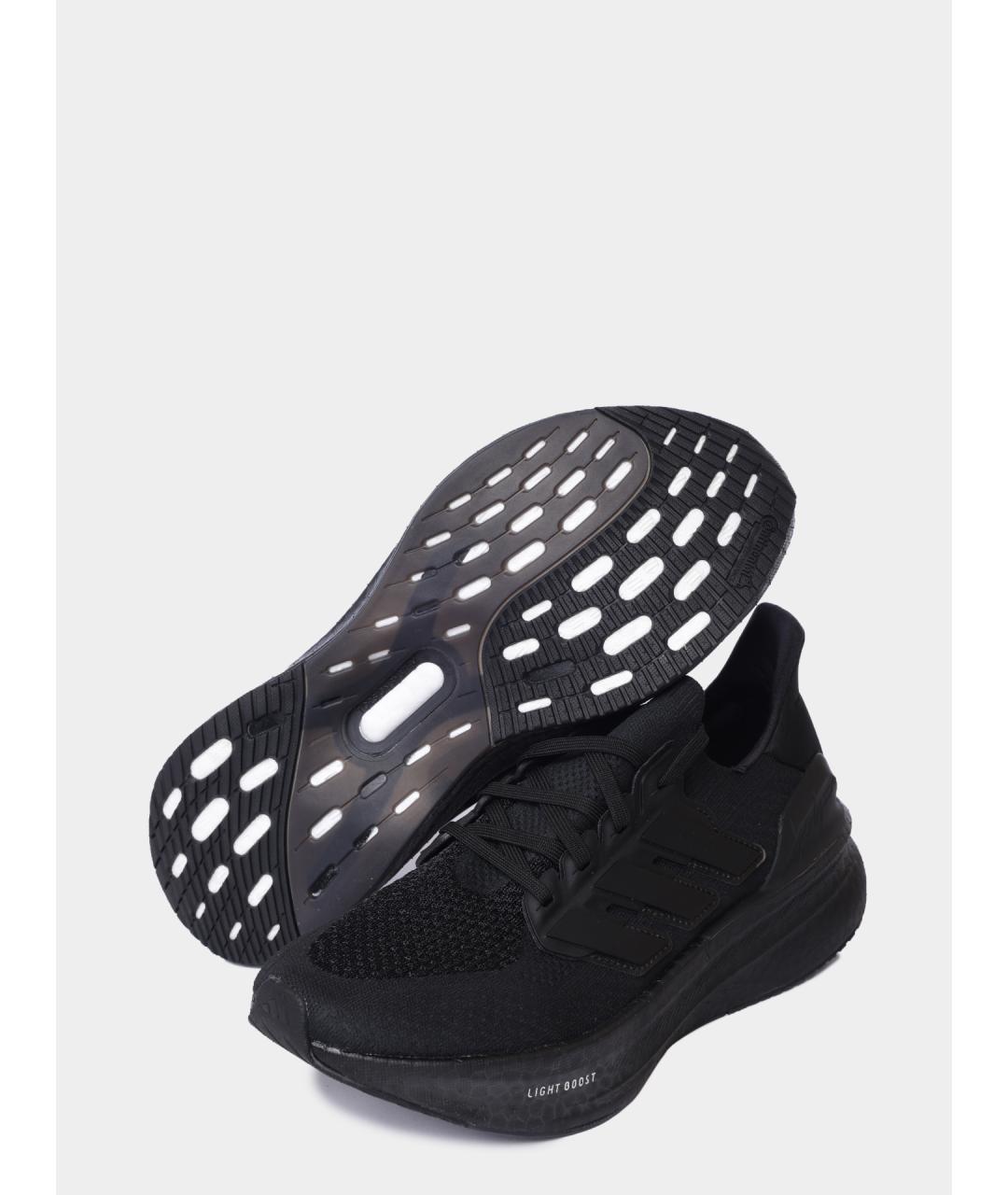 Y-3 Черные текстильные низкие кроссовки / кеды, фото 4