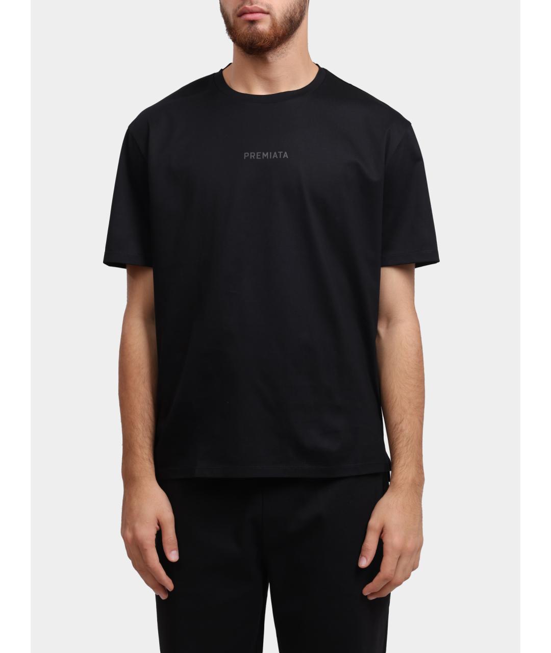 PREMIATA Черная хлопковая футболка, фото 5