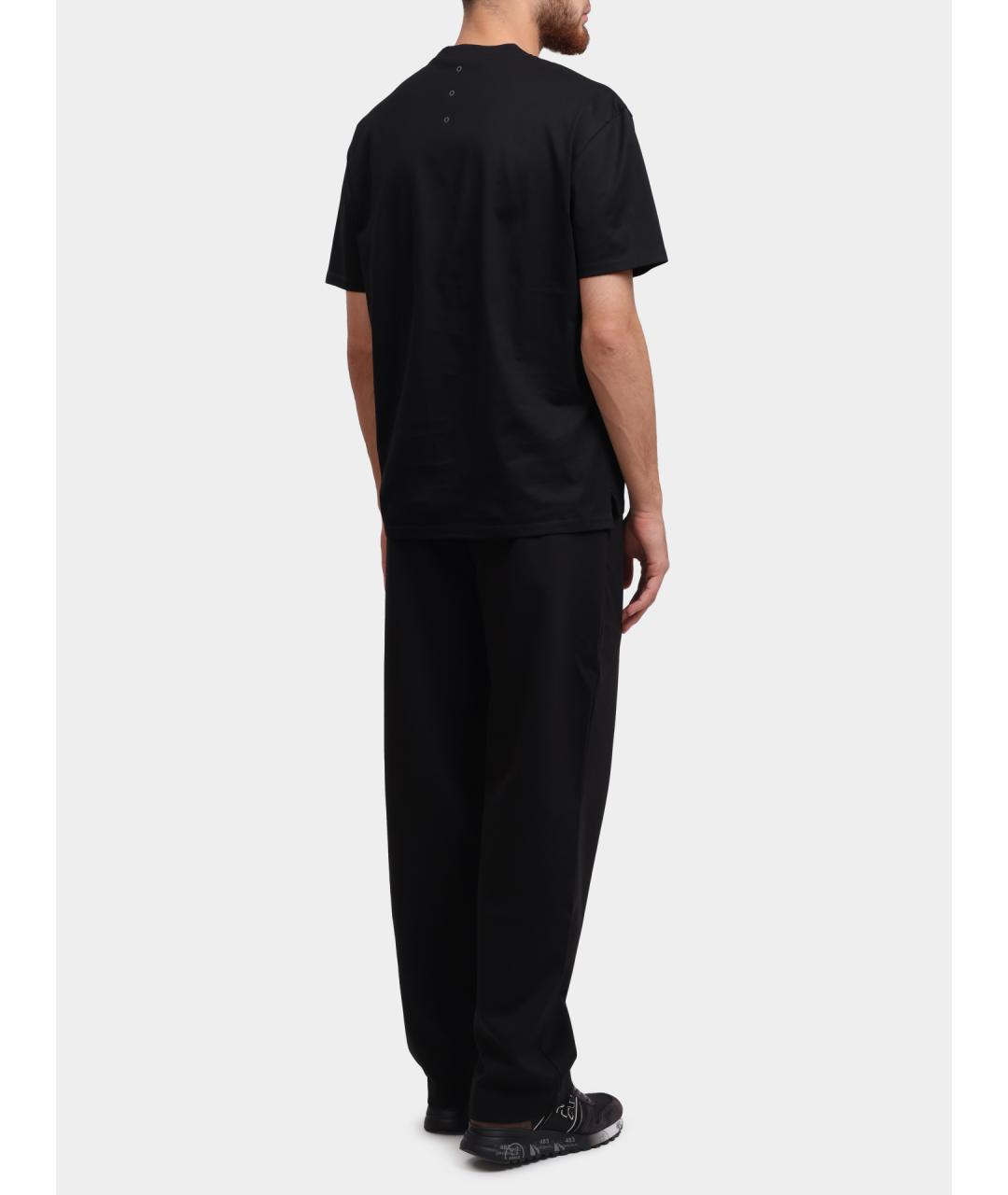 PREMIATA Черная хлопковая футболка, фото 4