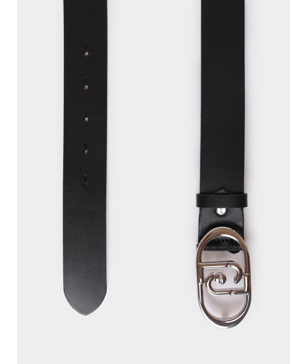 LIU JO Черный ремень, фото 2