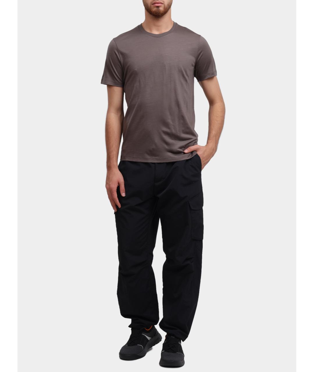 HERNO Коричневая футболка, фото 2