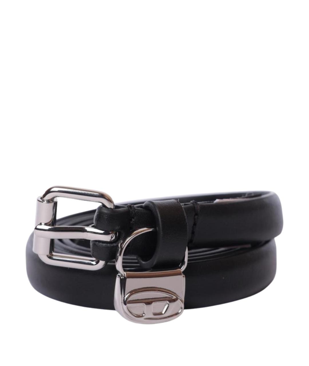 DIESEL Черный ремень, фото 1