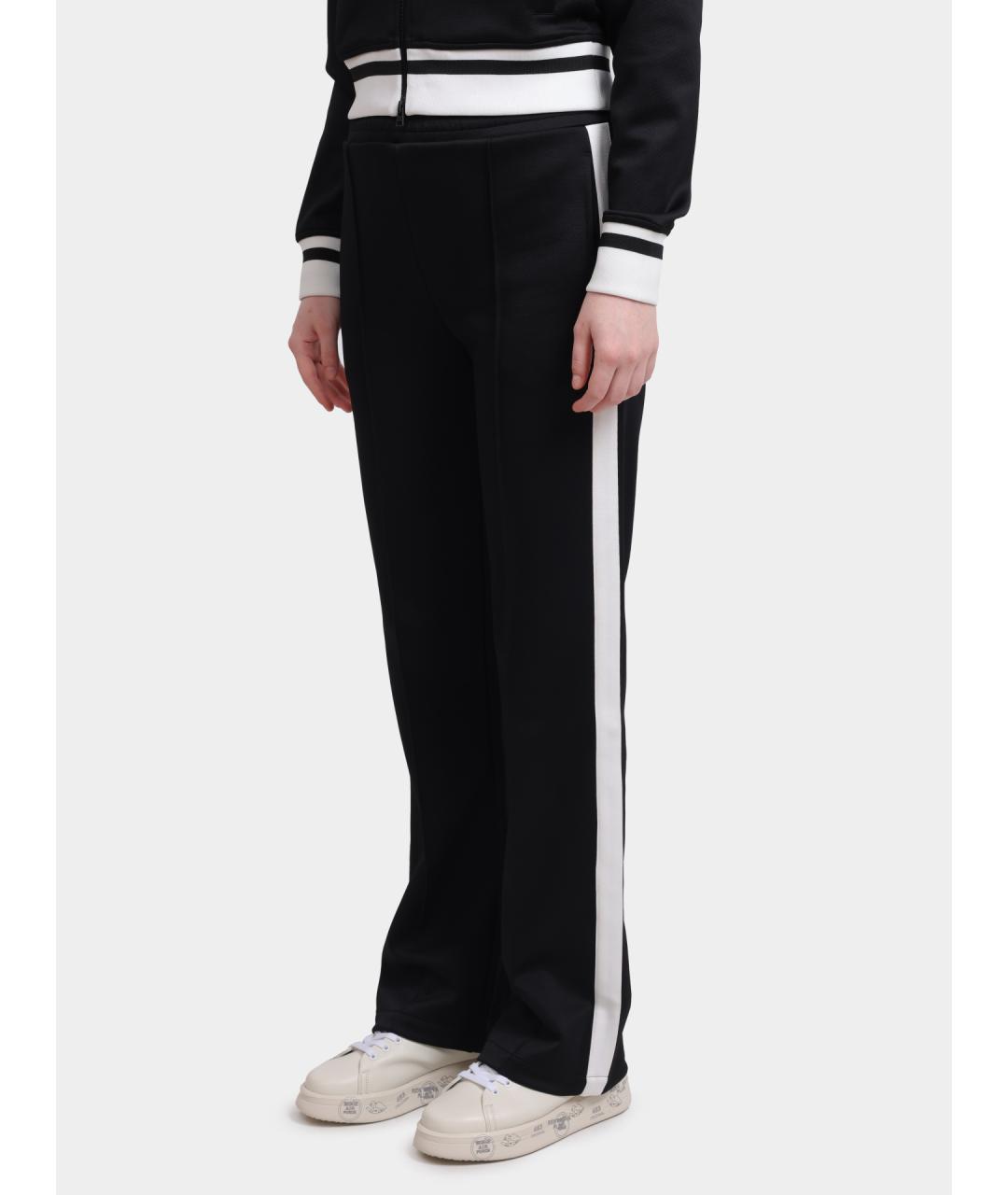 HUGO Черные прямые брюки, фото 3